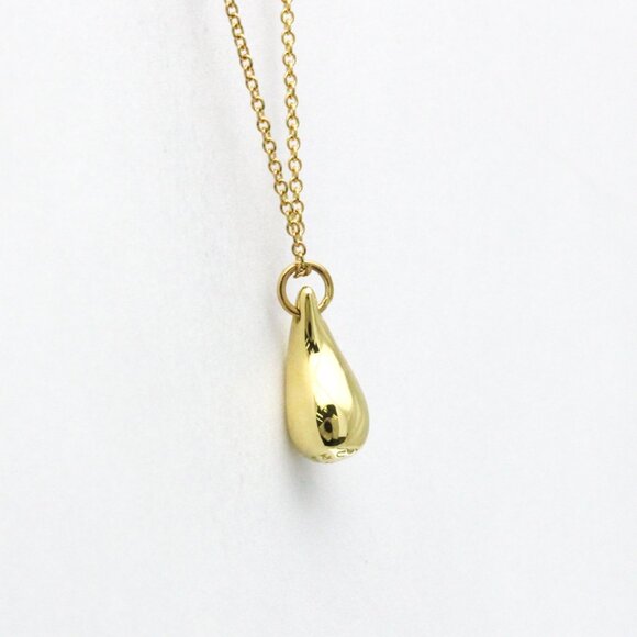TIFFANY 18k Gold Teardrop Necklace - Picture 3 of 11